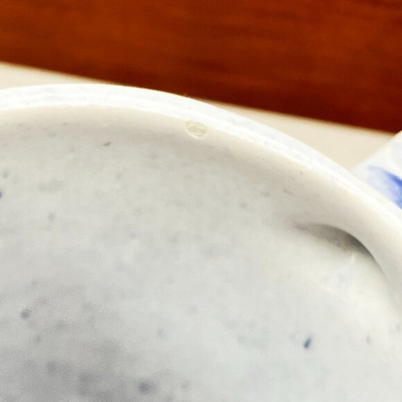 Vintage Ipswich Craft Pottery Hand Painted "Low Tide" Mug Cup 1980's - Picture 10 of 10